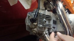 Замена свечи на питбайке Kayo Basic 125cc