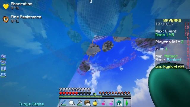 RANKED Sky Wars! Я читер с ричом!? Эндер пёрл + water клатчи! смотреть онлайн