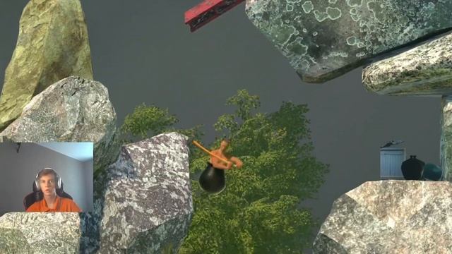 Ведьма из китая | Getting Over It with Bennett Foddy | Интересные игры смотреть онлайн