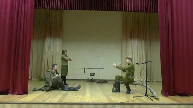 Рассказ гвардии рядового Квасова Петра о том, как он з?