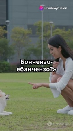 Как мы зовём нашу собаку: Боня, Бонифаций и Бонченсо-ебанченсо!
