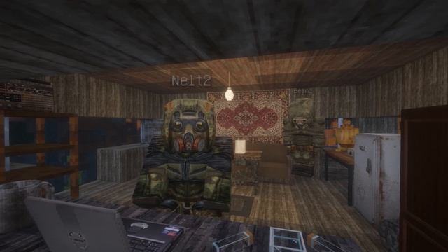 URAL ZONE-внебрачный сын STALKER и METRO2033 в minecraft 1.12.2 с модами