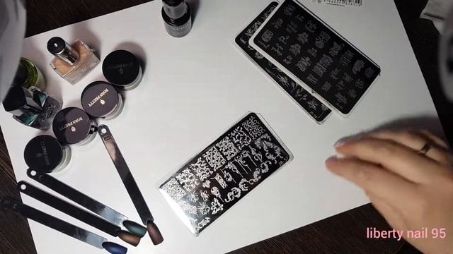 МК 💅 кошачий глаз с Ali Express + стемпинг 👍😱🔥🔥 смотреть онлайн