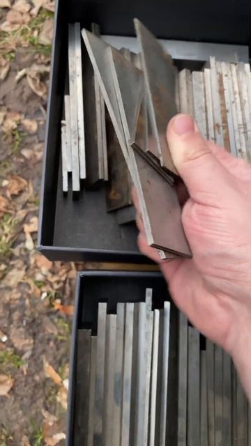 Параллельки подкладки инструменталка СССР шлиф терм? смотреть онлайн