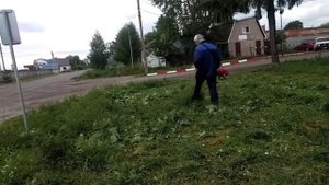 Бензокоса MARUYAMA BC 263H-RS со мной на шабашке.