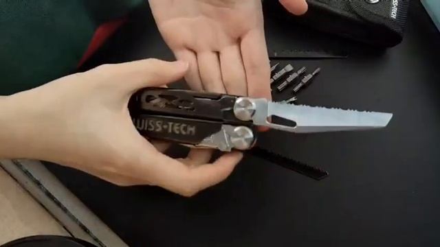 Мультитул Нож SWISS TECH 37 in 1 #edc Multitool Knife