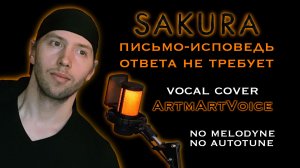 SAKURA - Письмо-исповедь ответа не требует vocal cover ArtmArtVoice