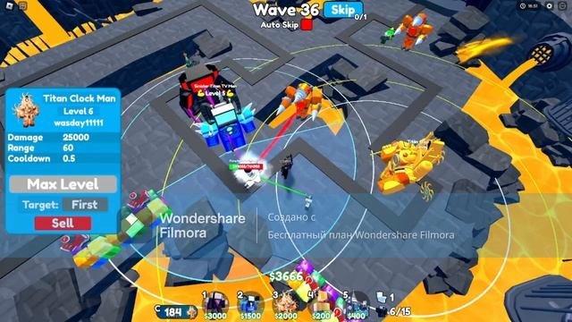 ПОСЛЕДНЯЯ ИГРА в Toilet Tower Defense ROBLOX смотреть онлайн