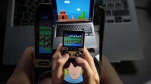 Портативная игровая приставка Dandy и Power Bank 2 в 1 с магнит