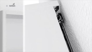 Монтаж настенных шкафов с навесами HETTICH SAH 215 _ SAH 216