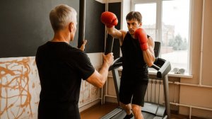 Бокс — это не только прямые удары. Учись двигаться назад правильно!