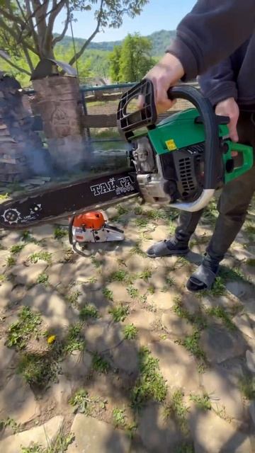 Бензопила ТАЙГА запуск смотреть онлайн