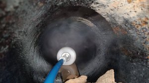 Очистка труб, емкостей и фильтров на заводе по производству глинозема (сырьё для пр-ва алюминия)