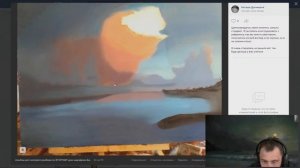 Экспресс-разбор по работам второго дня марафона "Облака" | Школа морского пейзажа Дмитрия Розы