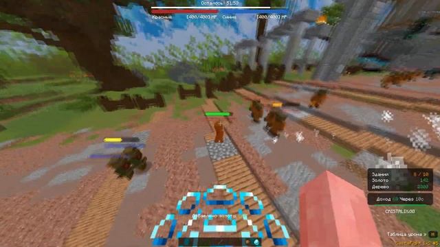 ТАКТИКА с 100% ПОБЕДОЙ в Castle Fight Cristalix смотреть онлайн