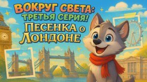 Песенка про ЛОНДОН! Вокруг света с каналом ЛалаВОЙ | Для детей!