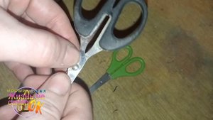 ЗАТОЧКА ЛЕЗВИЯ НОЖА ОБЫЧНЫМИ НОЖНИЦАМИ(!)