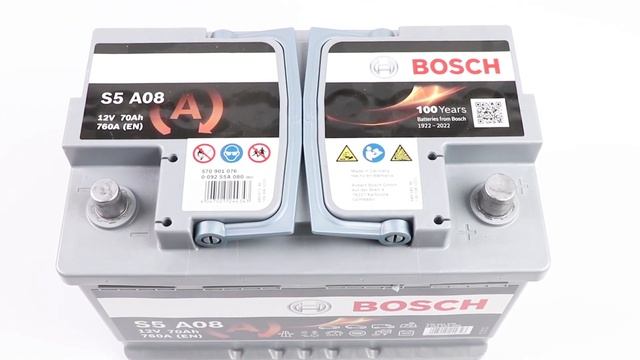 АКУМУЛЯТОР AGM 12V 70AH 760A R+ S5 A08 278*175*190MM смотреть онлайн