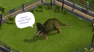 Играю в jurassic World впервые!