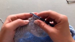 Закрытие петель при вязании платочной вязкой