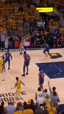 Andrew Nembhard with the dagger