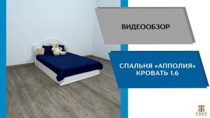 ТЭКС
Видео обзор. Спальня Апполия. Корпус кровати 1,6.