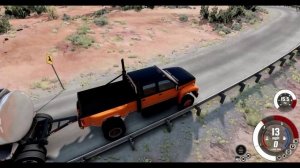 Нереально перегружаем пикап в биам нг драйв