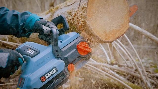 Цепная пила аккумуляторная SENIX X6 CSX6-M1-EU, 60В, шина 45 см смотреть онлайн