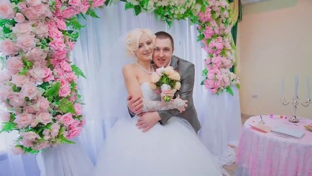 Фото со стильной свадьбы Игоря и Юлии смотреть онлайн