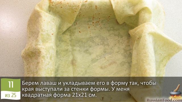 Пирог без замеса теста. ПИРОГ ИЗ ЛАВАША С МЯСНЫМ ФАРШЕ?