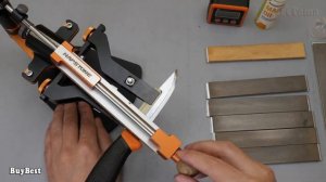 Выравниваю скандинавские спуски ножа | Заточка ножа в