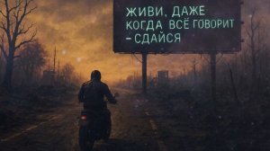 живи даже когда все говорят здайся