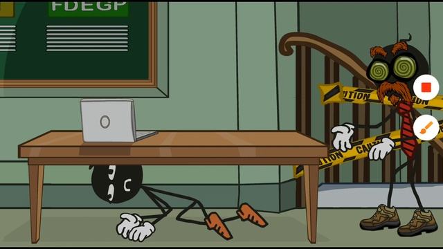 Stickman school Escape 3 (сдал учителя в полицию) смотреть онлайн