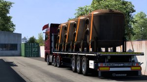 MAN TGX. Везём бойлеры.