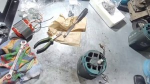 Как заменить якорь и статор на болгарке "Makita" 9069? Замен?