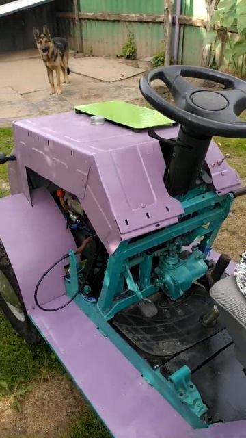 Минитрактор своими руками Зубрёнок 3 смотреть онлайн