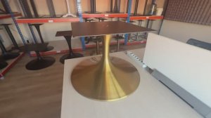 Подстолье журнальное 6019G tulip (золотое)