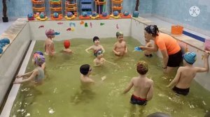 Занятие по плаванию в старшей группе "Рыбные истории"