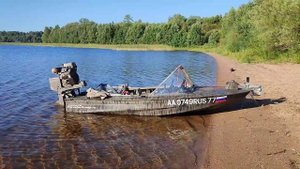 28 августа 2024 г. Лодка "ОБЬ-1" ЗИЧ мотор болотоход GATOR 🐊TA