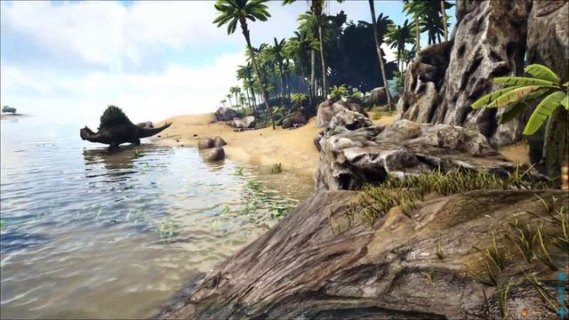 ARK Survival Evolved Full HD 60FPS #1 Начало Остров смотреть онлайн