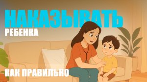 Как наказать ребенка правильно
