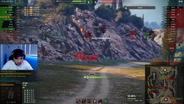 AMX 50 120 и ВЕЗУЧИЙ БАТ | БОЙ НА МАСТЕРА | ЛУЧШЕЕ СО СТРИМА | смотреть онлайн