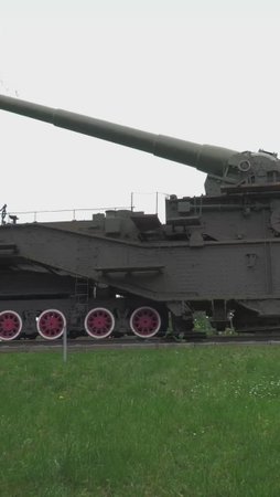 Поезд с пушкой ТМ-3-12 из Калининграда