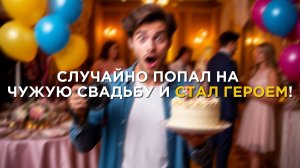 СЛУЧАЙНО ПОПАЛ НА ЧУЖУЮ СВАДЬБУ И СТАЛ ГЕРОЕМ! | Истории из жизни | Аудио рассказы |