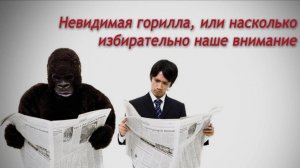 Психологический эксперимент НЕВИДИМАЯ ГОРИЛЛА
Посмотрите видео, потом прочитайте текст под видео: