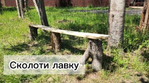 Сколоти лавку