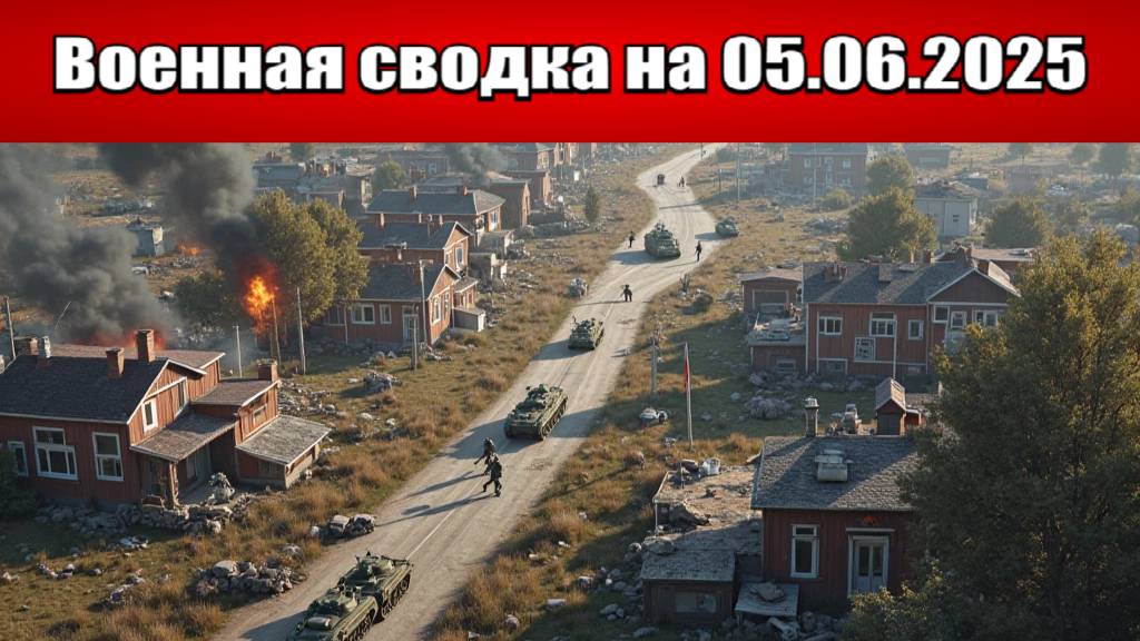 «Буря на фронте: Наши войска вступили в бой с ВСУ за Яблоновку!»: Военная сводка на 05.06.2025