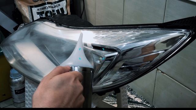 ПОЛИРОВКА ФАР ХИМИЧЕСКИМ ПАРОМ смотреть онлайн