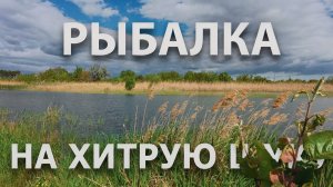 РЫБАЛКА НА ХИТРУЮ ЩУКУ