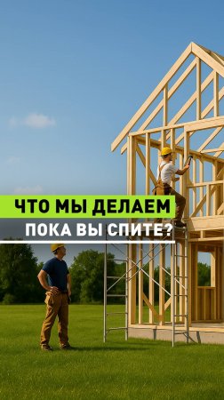 🏗 Кажется, стройка стоит? А у нас каждую ночь +1 шаг вперёд